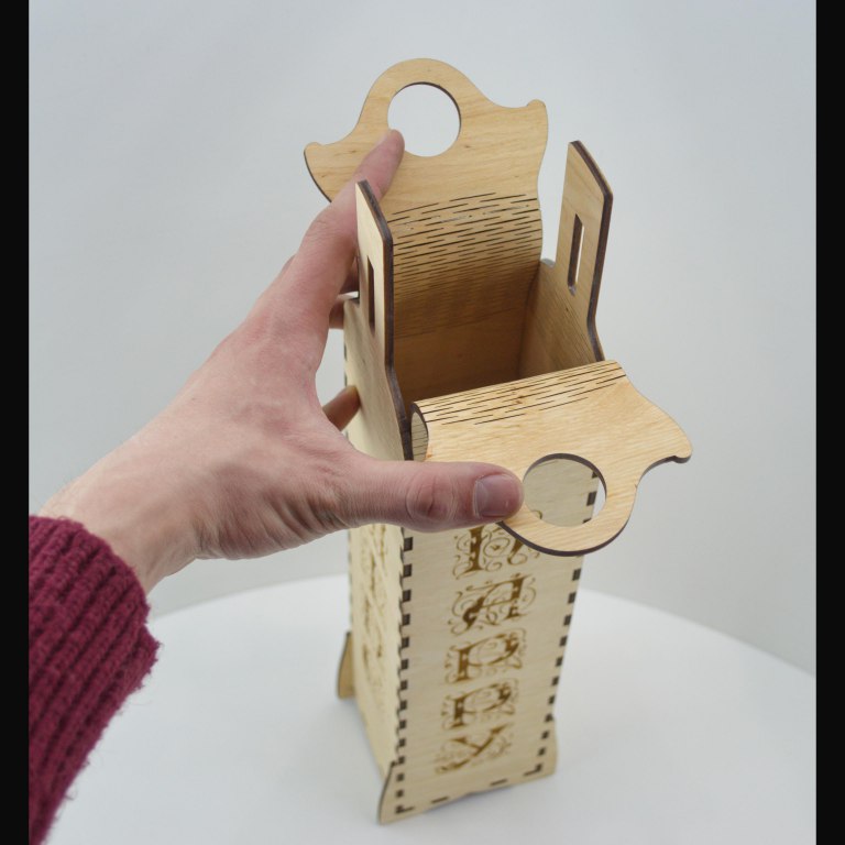 Коробка под бутылку
