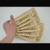 Линейка из фанеры