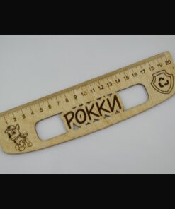 Линейка из фанеры