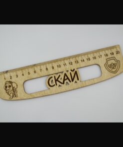 Линейка из фанеры